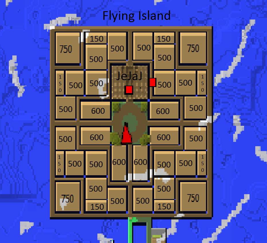 Flying Island plan.