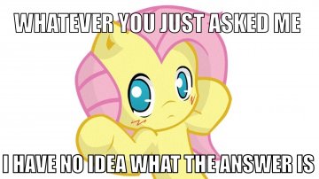 Fluttershy Meme.