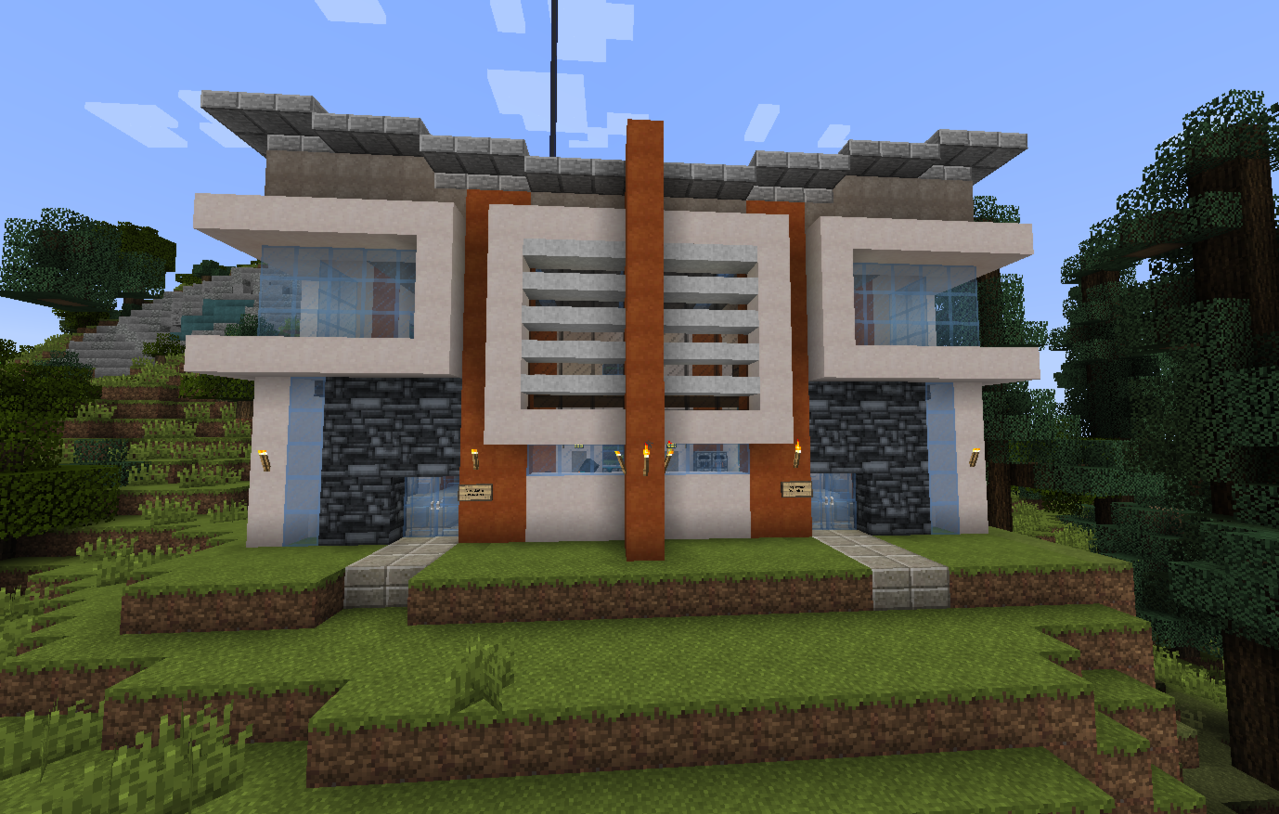 Walls are white clay, orange clay, light grey clay, and chisel modern stone.<br />
Windows are...