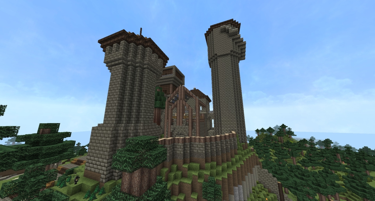 Castle in OzoSmith texture pack