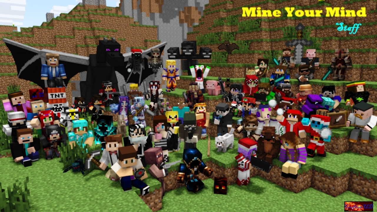 This picture of the Mine Your Mind Staff was made many months ago and presented in a private...