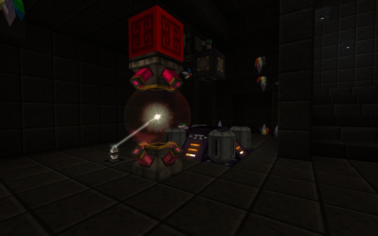 Energized Node + Advanced Alchemical Furnace in Basement