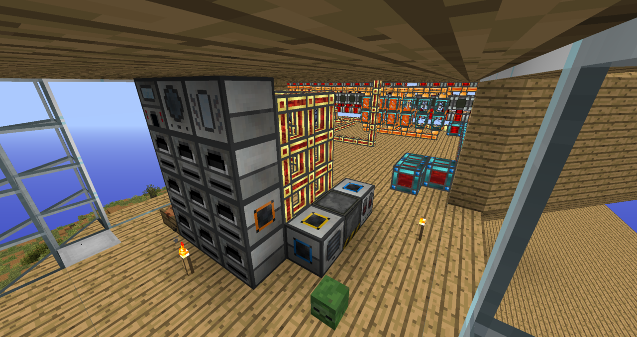 Top floor, where I house my RF generator and anything that runs on RF.