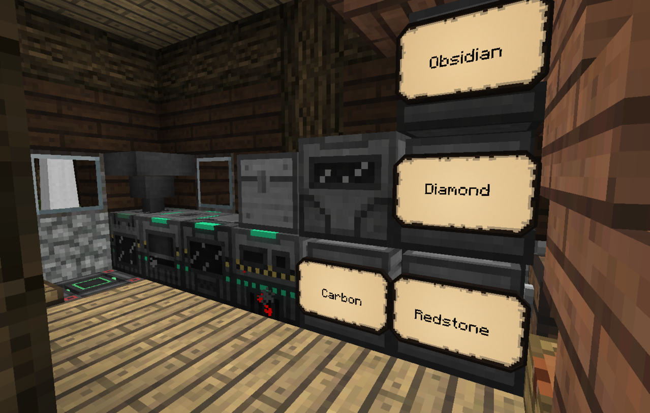 ore tripling setup in the large house