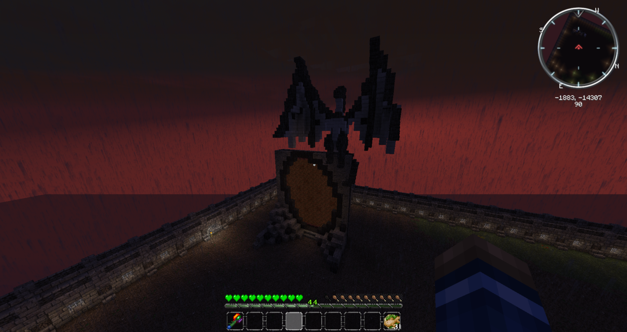 Nether Portal &amp; Dragon