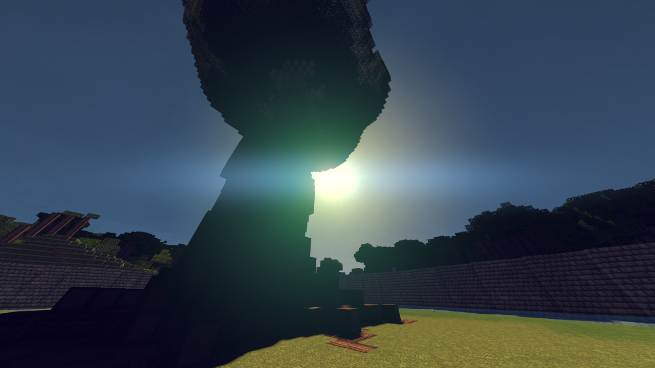 Added a screenshot with a resource pack and shaders.<br />
resource pack: John Smith Legacy<br...