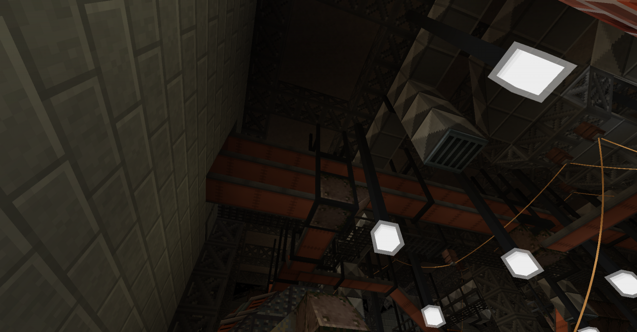 These three conveyor belts carry the resources into the factory.