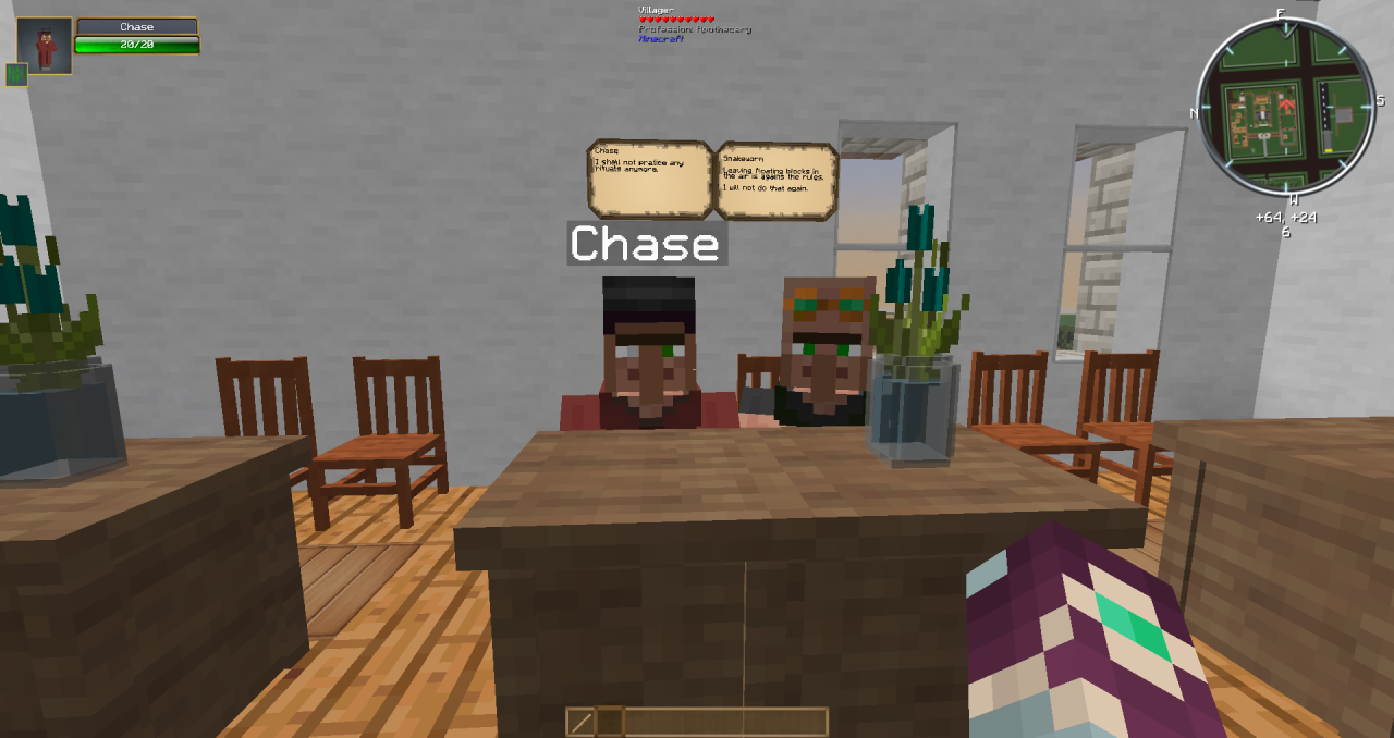 Staff writing their sentences! Chase and Snakeworm getting some detention from Hihello0773