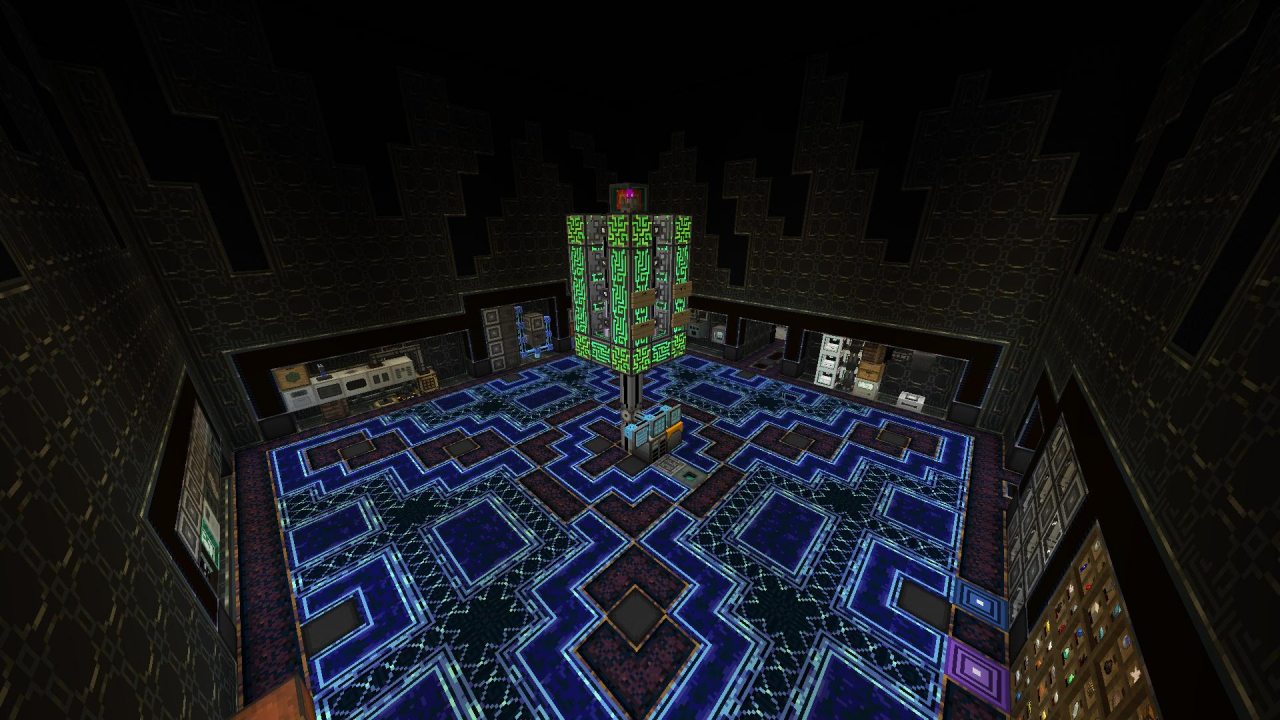 My main room, mostly finished with the automation setups in the walls.