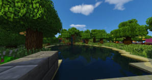 the lac with shader