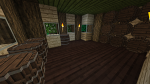 The food storage room