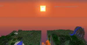 A Hole New World - Sunset