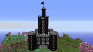 Huge Black Tower