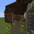 Did some construction on the Inn/Hotel, add a stables to park your horses, a garden for the inn to grow its own vegetables, and added a ton more space for more rooms and a large lounge and bar....