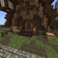 Did some construction on the Inn/Hotel, add a stables to park your horses, a garden for the inn to grow its own vegetables, and added a ton more space for more rooms and a large lounge and bar....