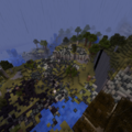 Meteor and earthquake damage.