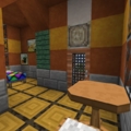 Inside a house