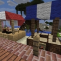 The street market is still open...
