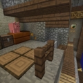 A lounge near the map