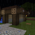 Simple shack for the mine