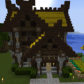 A nordic themed house where I am going to put my machines.
Based upon designs at http://www.grabcraft.com/minecraft/buildings