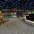 This is under my main floor, and is kind of messy at the moment. There is a T1 Void Resource Miner, T2 Void Ore miner, Metal Presses, a smeltery that automates Obsidian, a Matter Condenser for...